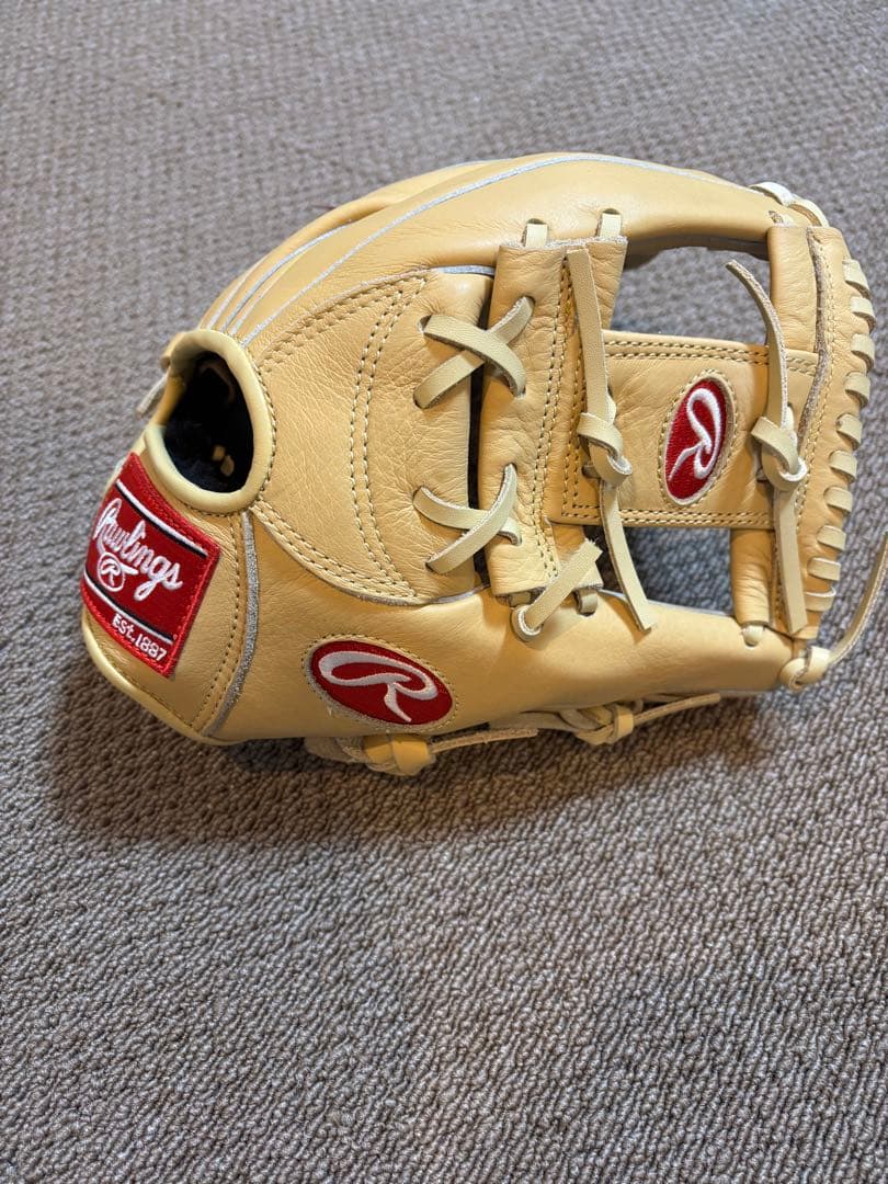 Rawlings 軟式グローブ ベージュ レザー