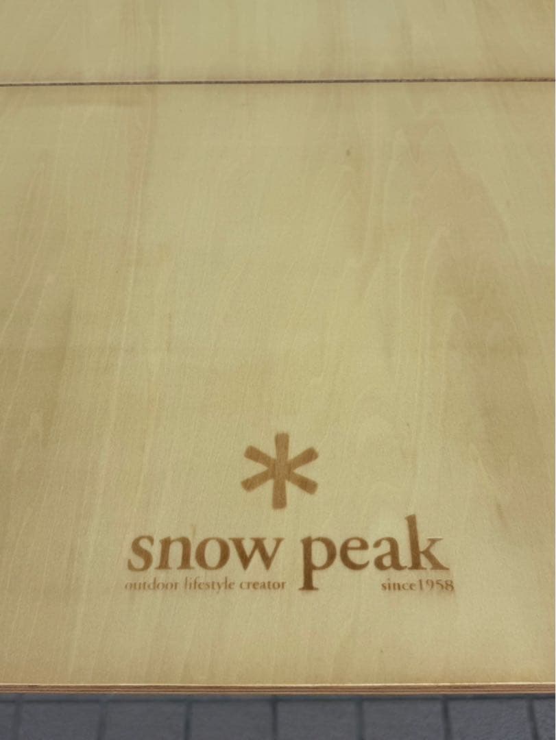 本日限定値下げ★peak ワンアクションテーブルロング　スノーピーク