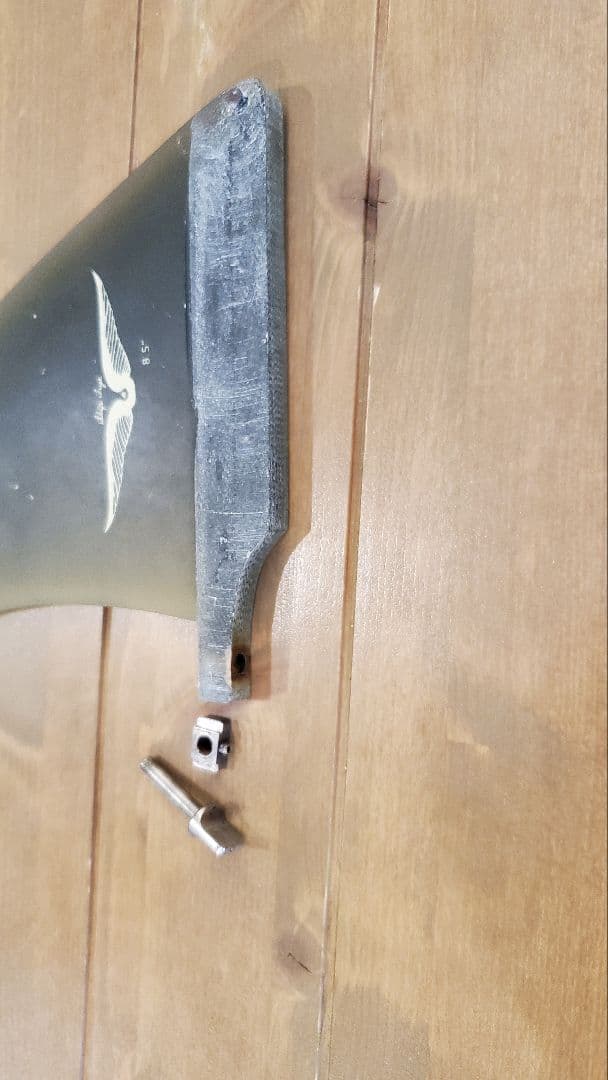 中古美品 True Ames Skip Frye フィン 8.5 ミッドレングス