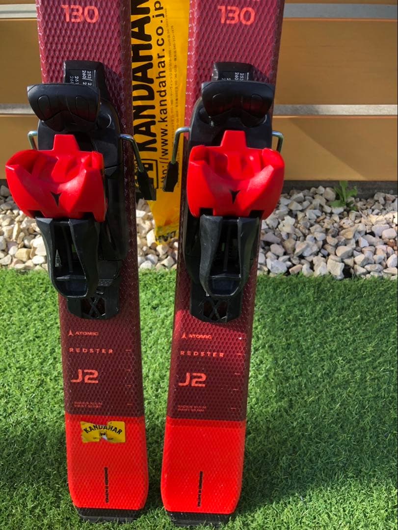 スキー板　靴　ジュニアスキー ATOMIC REDSTER Ｊ２ 130cm