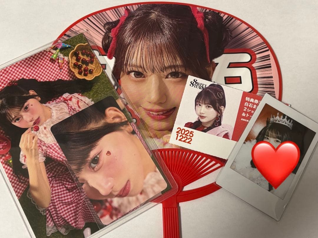 に*な様 SWEET STEADY すいすて 白石まゆみチェキ 生誕祭衣装