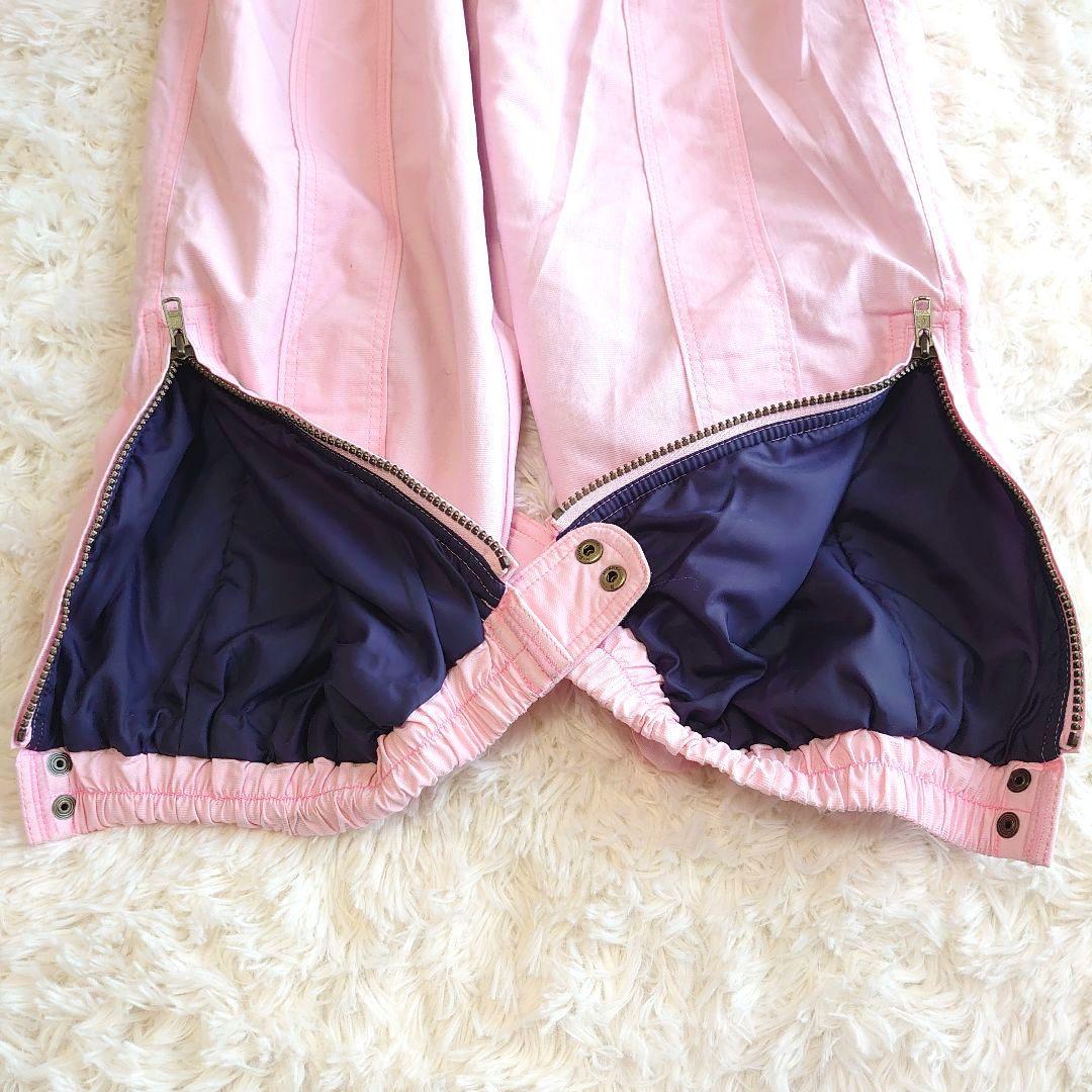 エレッセ スキー スノーボードウェア つなぎ ライトピンク L