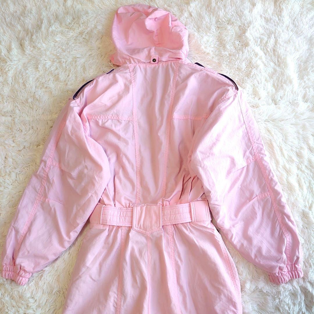 エレッセ スキー スノーボードウェア つなぎ ライトピンク L