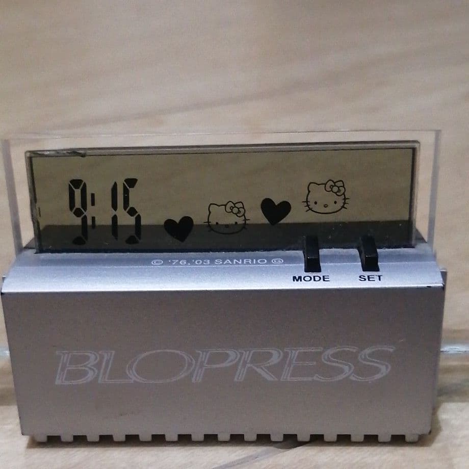 製薬会社　ノベルティ　グッズ　　ハローキティ　時計