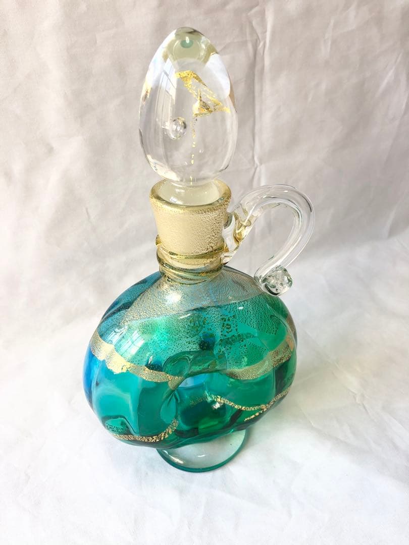 金彩 デキャンタ 津軽びいどろ 北洋硝子 カガミ デカンタ グラス サンルイ