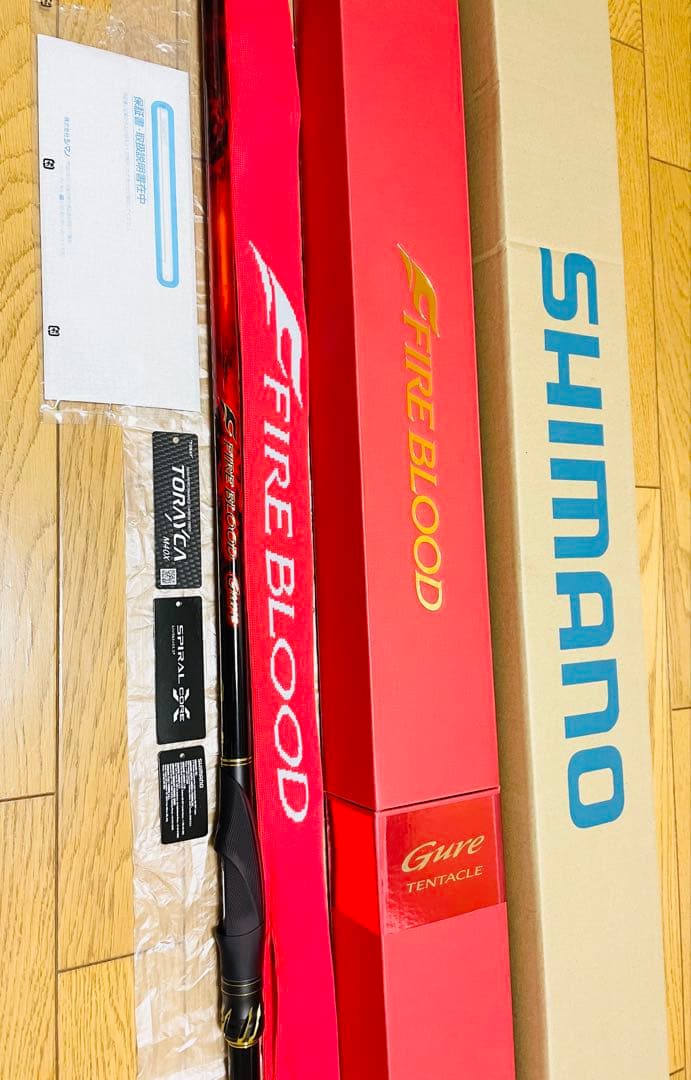 シマノ ’24 ファイアブラッド グレ 1.2号530 【タグ無し・未使用】