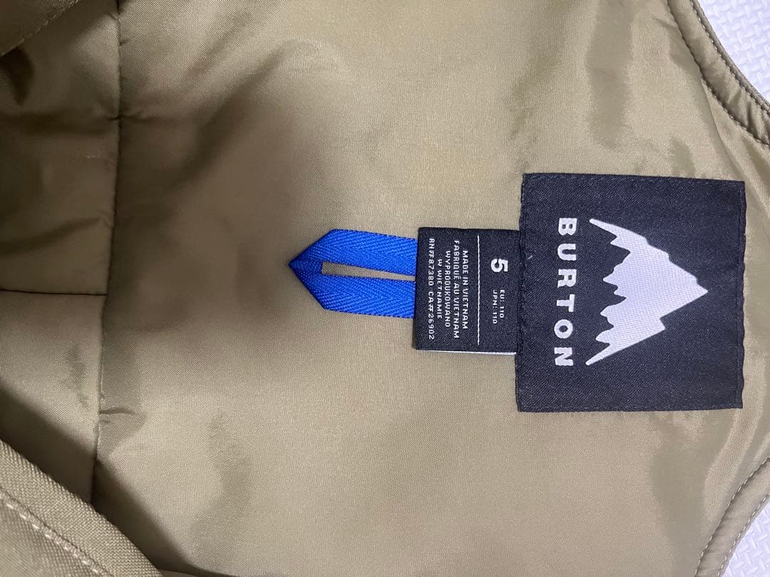 BURTON バートン　トドラーボンバージャケット　ビブパンツ　セット　5T