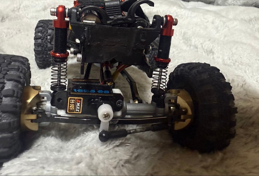 ミニッツ 京商mini-z 4×4 シャーシ&プロポ ルビコンボディジャンク品