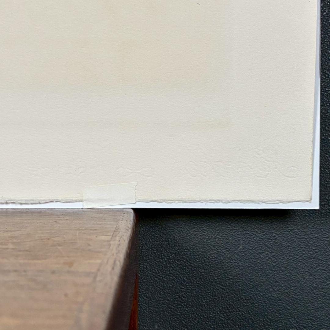 美品 ポール・アイズピリ「果物のある静物」リトグラフ 直筆サイン入 額縁入り