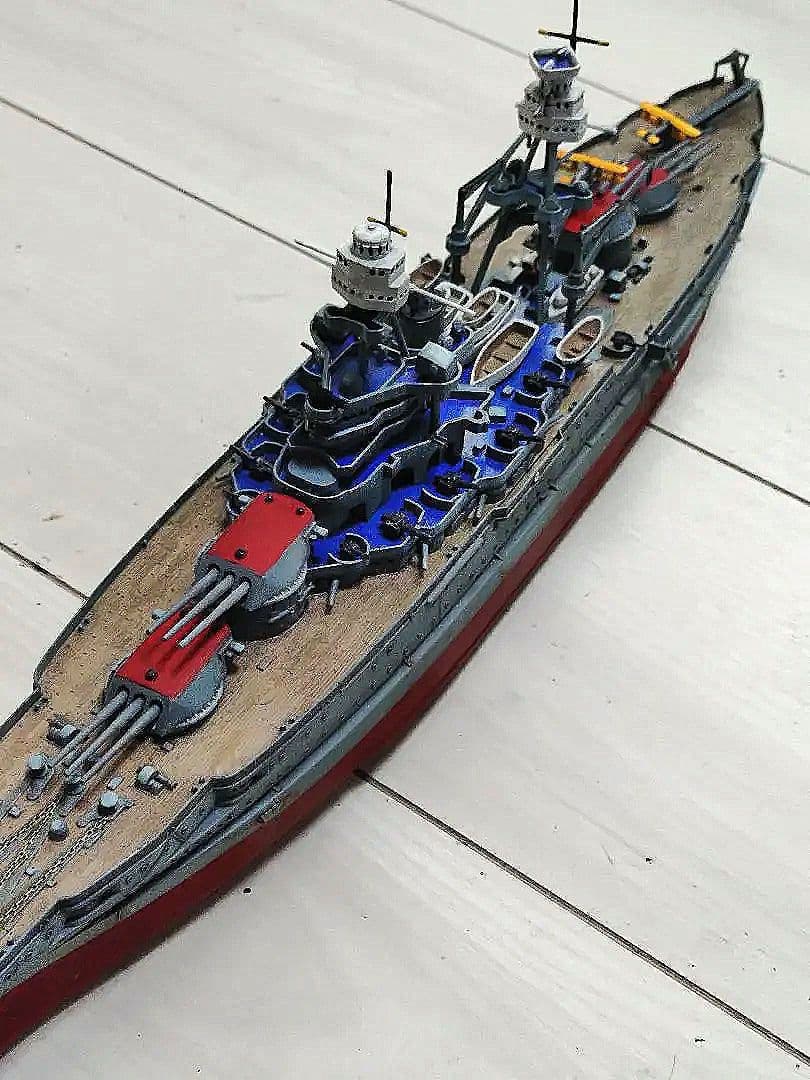 〚塗装済み完成品〛1/500　大型模型 　戦艦アリゾナ