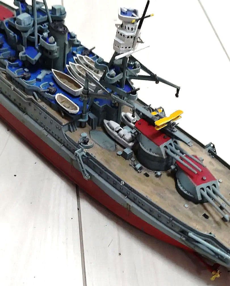 〚塗装済み完成品〛1/500　大型模型 　戦艦アリゾナ