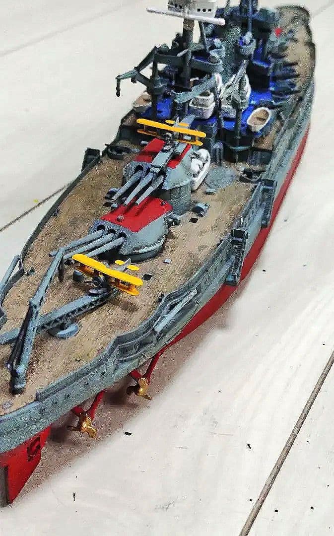 〚塗装済み完成品〛1/500　大型模型 　戦艦アリゾナ