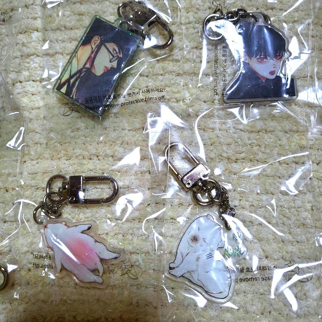 韓国 bl 鬼夜曲 アクリルキーホルダー フルセット