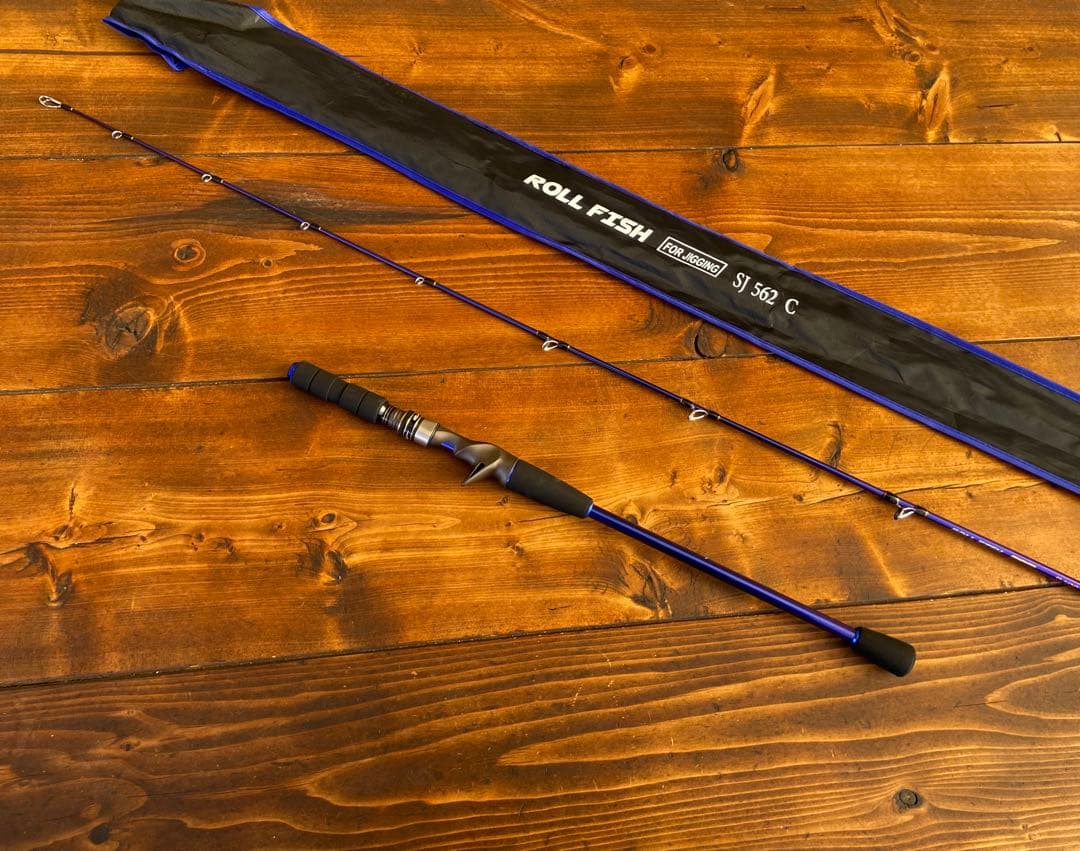 ジギングセット　レフトハンドル　C562MH スロージギング　オフショアロッド