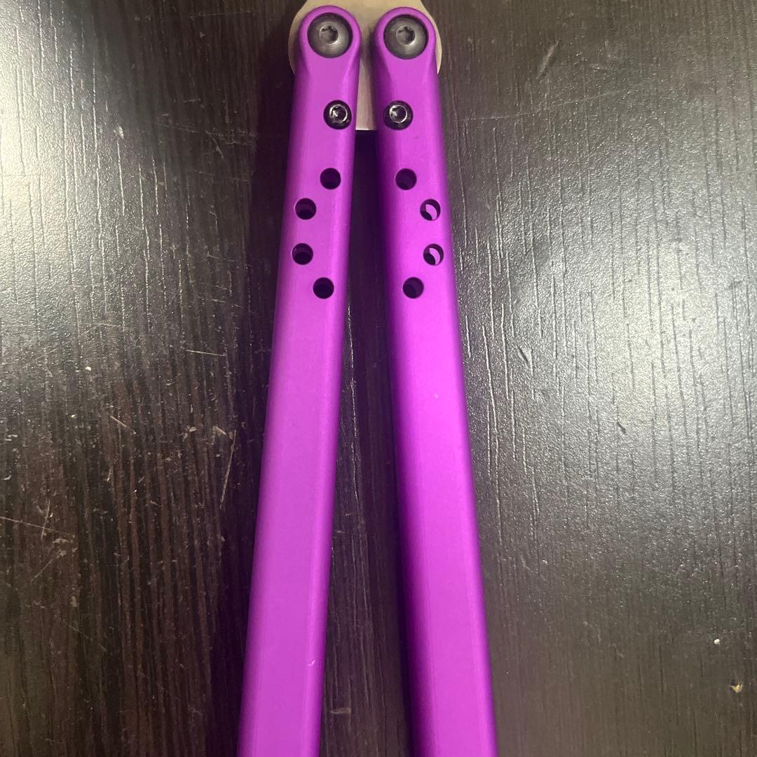 hypextrainer HYPEX バタフライナイフ バタフライトレーナー紫