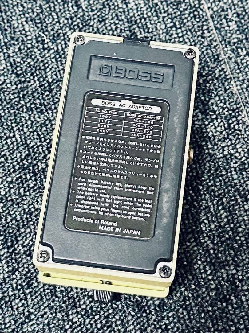 BOSS SD-1 SUPER Over Drive 84年日本製