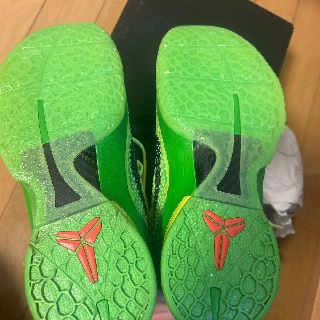 シューズ(男性用) nike Kobe 6 Protro Grinch 26cm