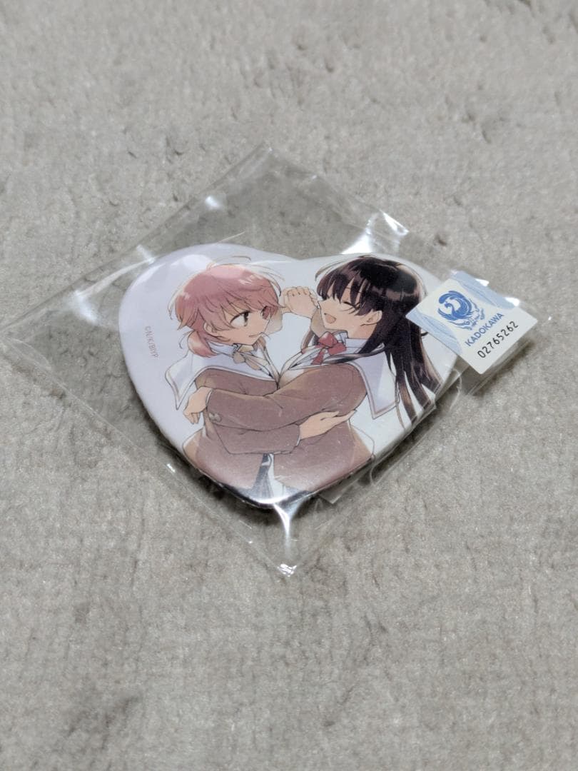 【最終値下げ】やがて君になる　ハート型缶バッチ