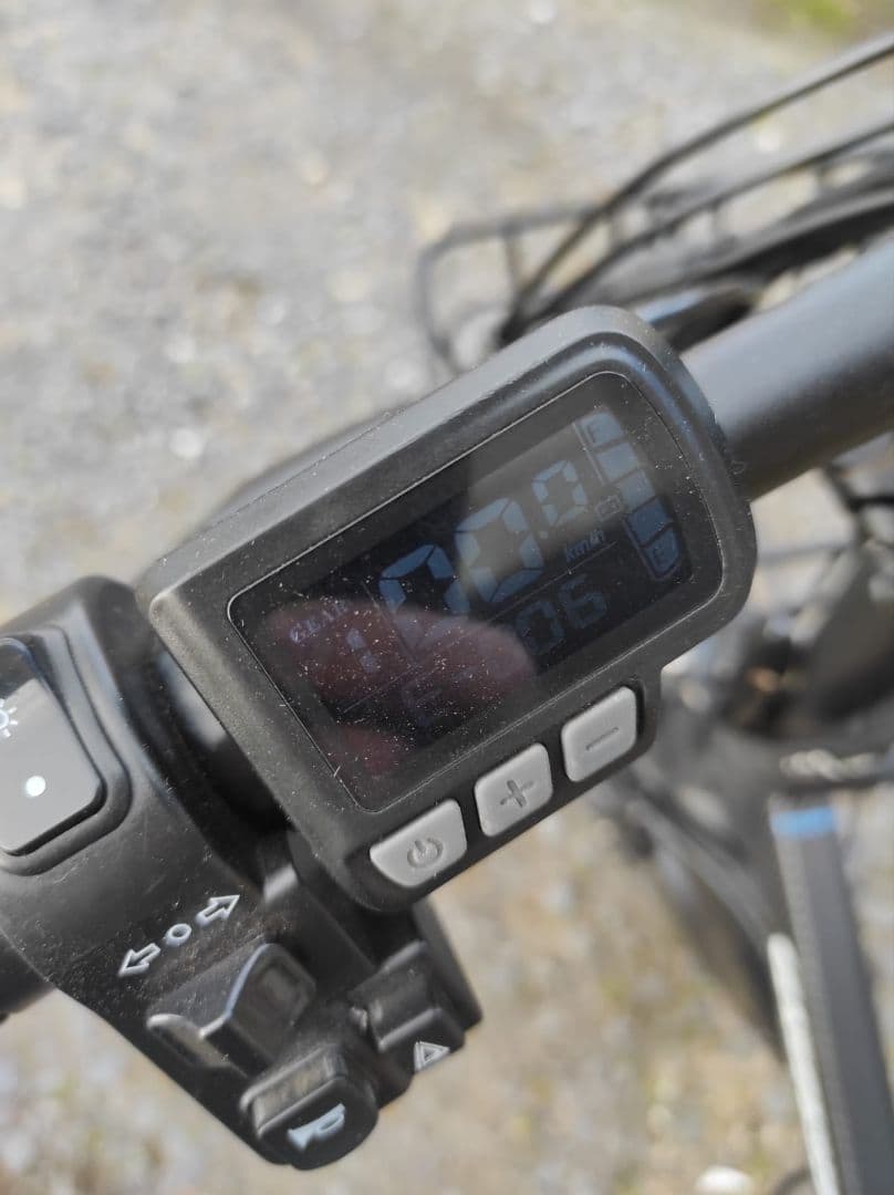 FLYFISH 折りたたみ自転車 ブラック フロントバスケット(ジャンク)