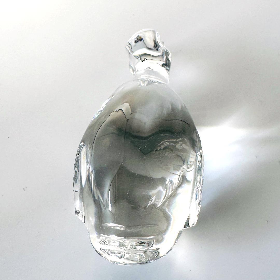 【バカラ】動物 カモ 置物 インテリア★美品★金運