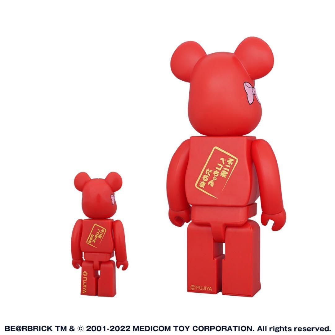 ペコちゃん　BE@RBRICK ベアブリック　達磨　 未開封