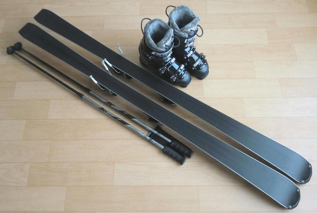 ■■送料無料■サロモン■メンズスキーセット■板165靴27-27.5■メンテ付■