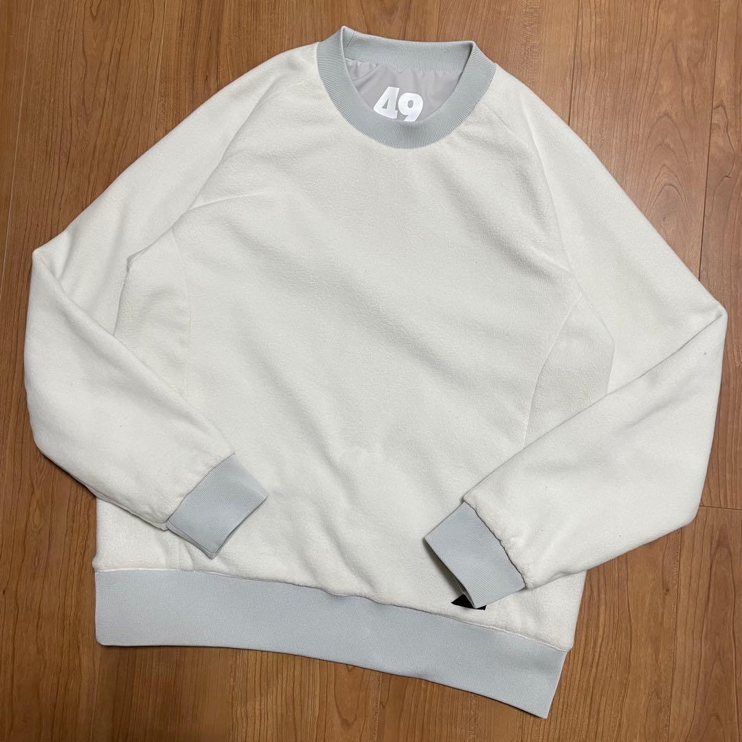 TFW49 プルオーバー　スニード　ホワイト　グレー　M ゴルフ　リバーシブル