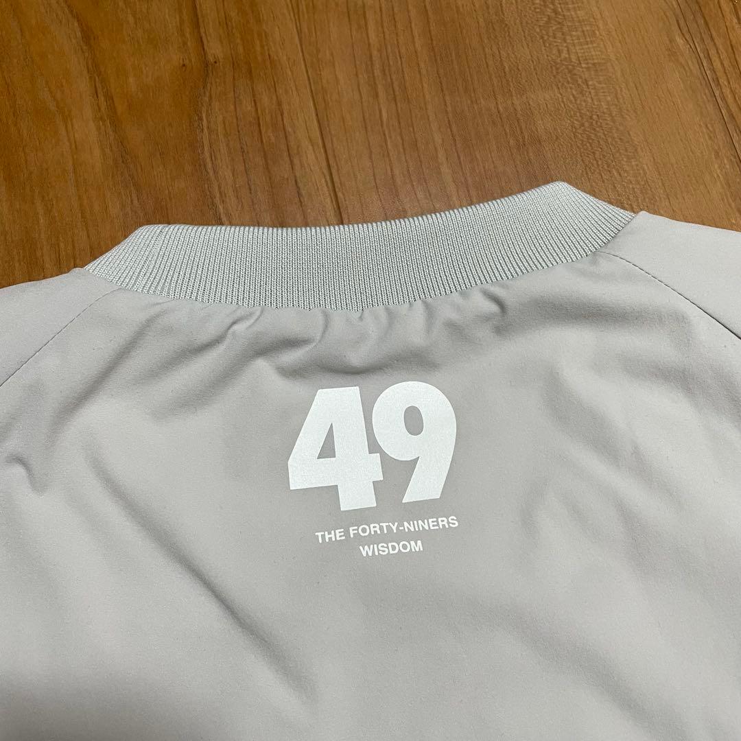 TFW49 プルオーバー　スニード　ホワイト　グレー　M ゴルフ　リバーシブル