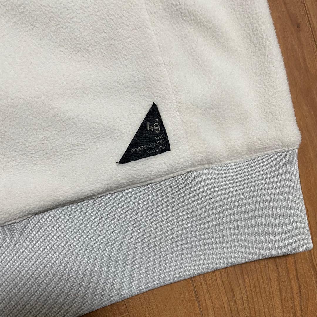 TFW49 プルオーバー　スニード　ホワイト　グレー　M ゴルフ　リバーシブル