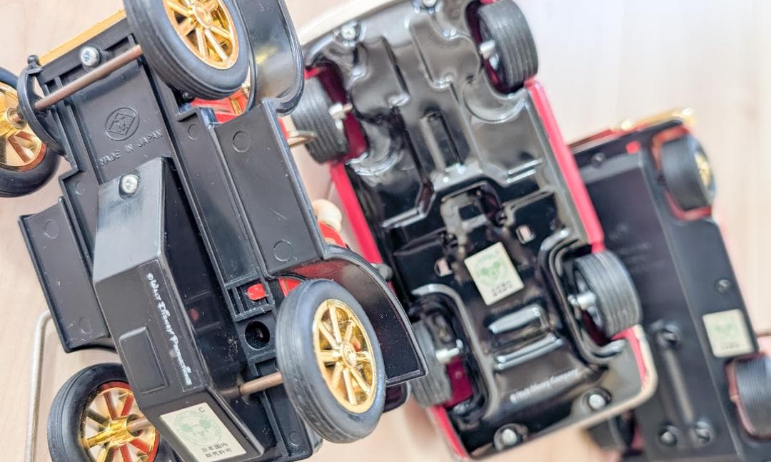 ミッキーマウス レトロカー 3台セット