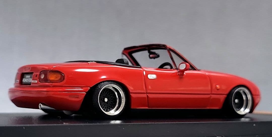 1/43　マツダ　ユーノスロードスター改　SSRメッシュ　アルミ製　深リム