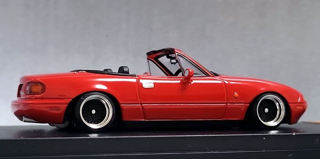 1/43　マツダ　ユーノスロードスター改　SSRメッシュ　アルミ製　深リム