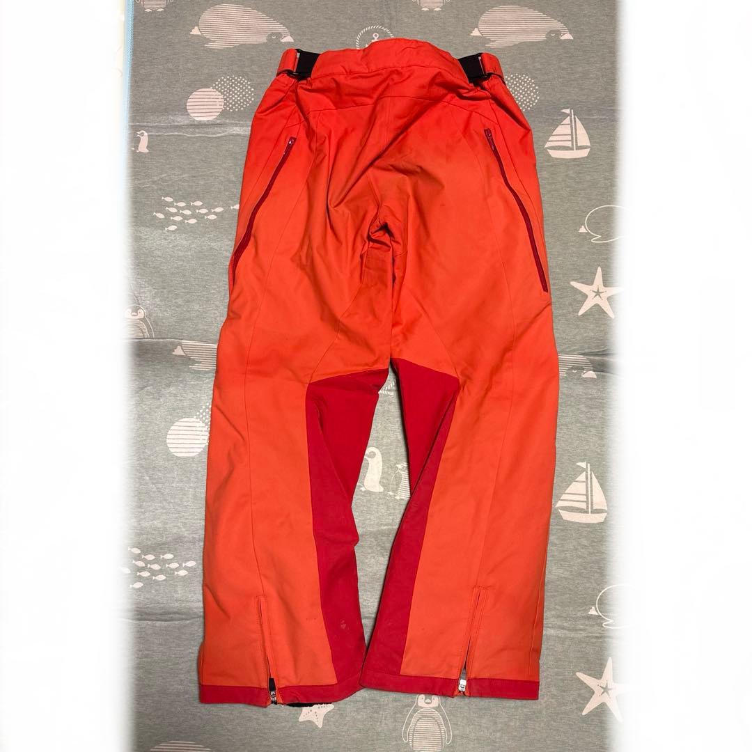 OGSAKA スキーウェア 上下 上着Mサイズ・パンツ Lサイズ オレンジ／赤
