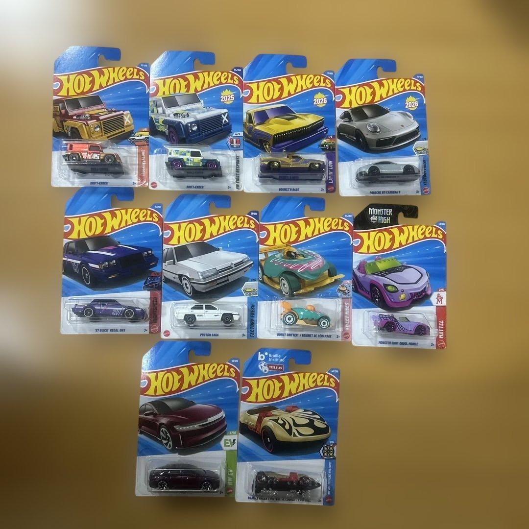 ホットウィールベーシックカー1月発売分 スーパートレジャー、トレジャーハント他