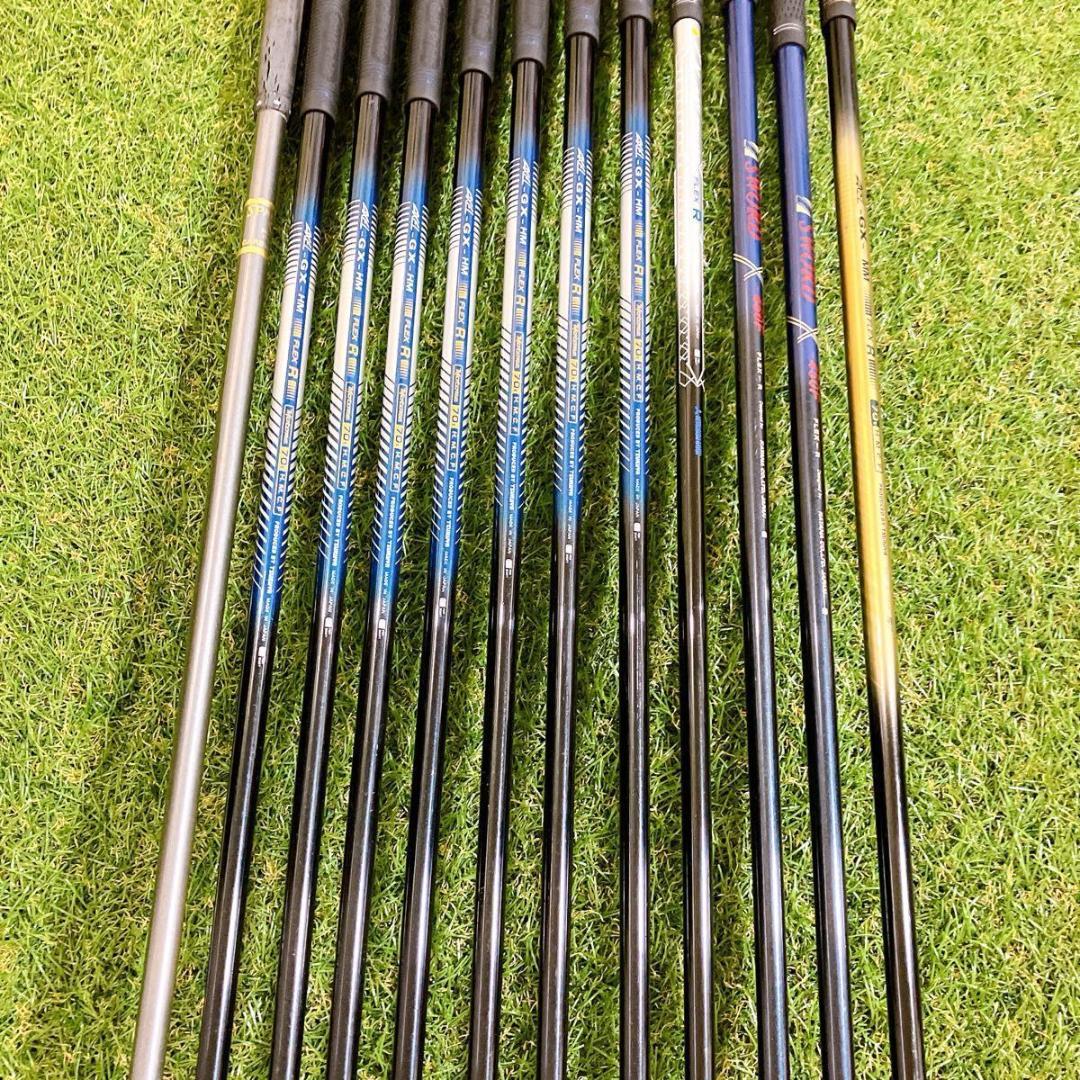 豪華12本 AXEL アクセル メンズゴルフセット 初心者 コースデビュー 右