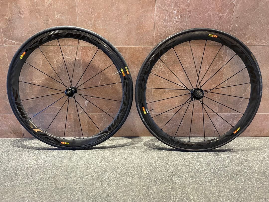 MAVIC　コスミックカーボン40 後輪(+前輪多少難あり)