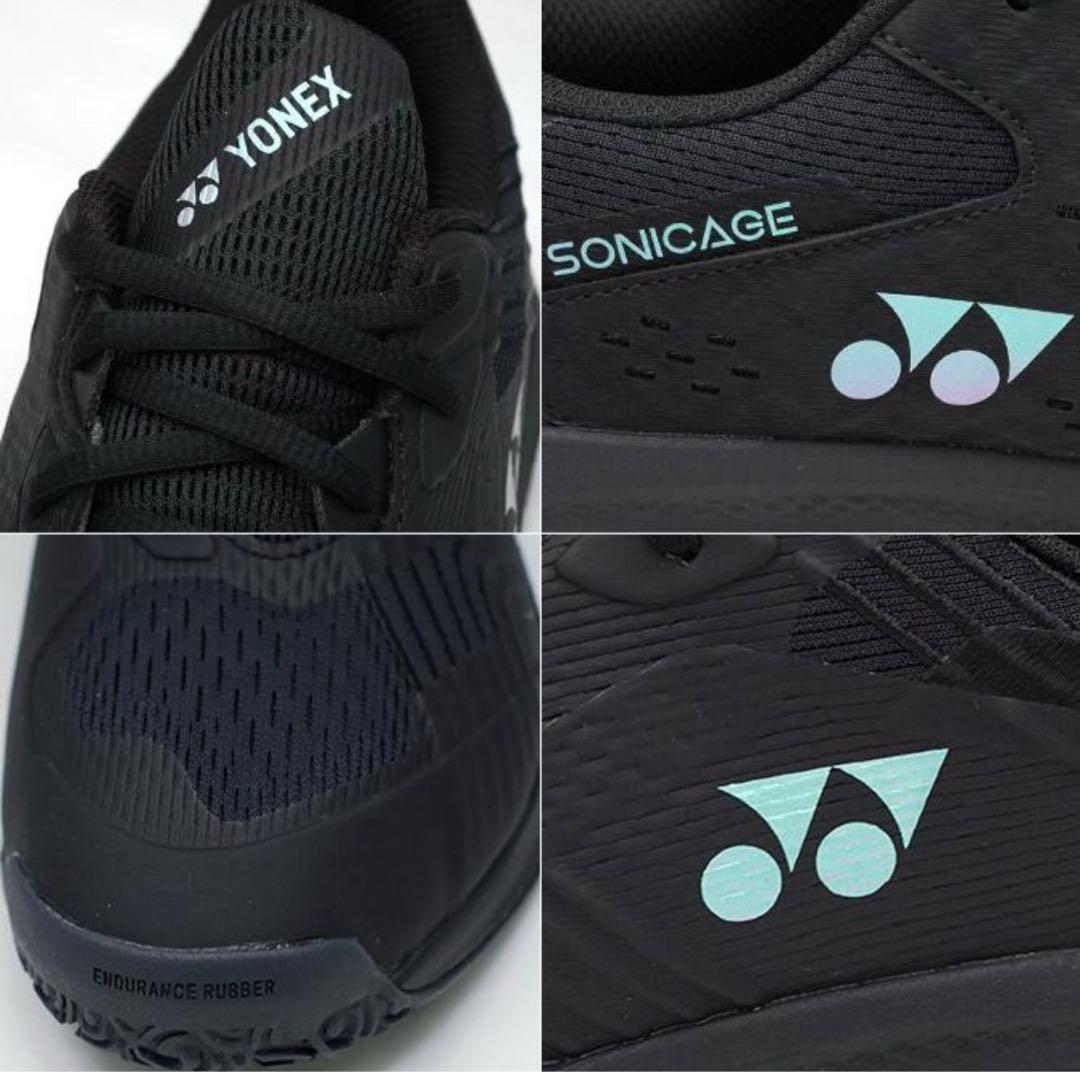 YONEXテニスシューズ クレー・砂入人工芝用 4E wide 007 25.5