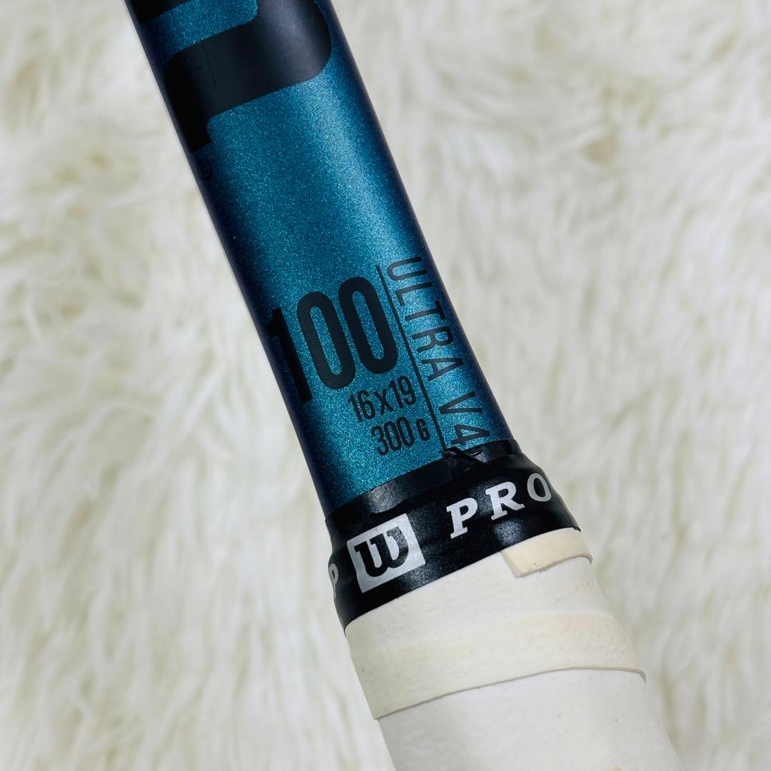 【極美品】Wilson Ultra 100 V 4.0 硬式テニスラケット