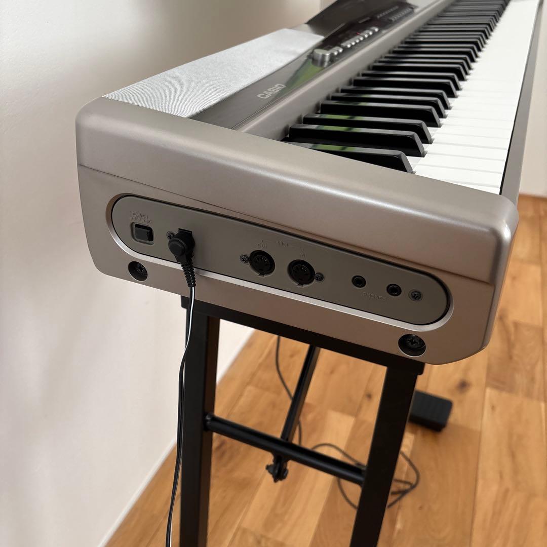 CASIO 電子ピアノ PX500L （2008年販売終了）付属品あり