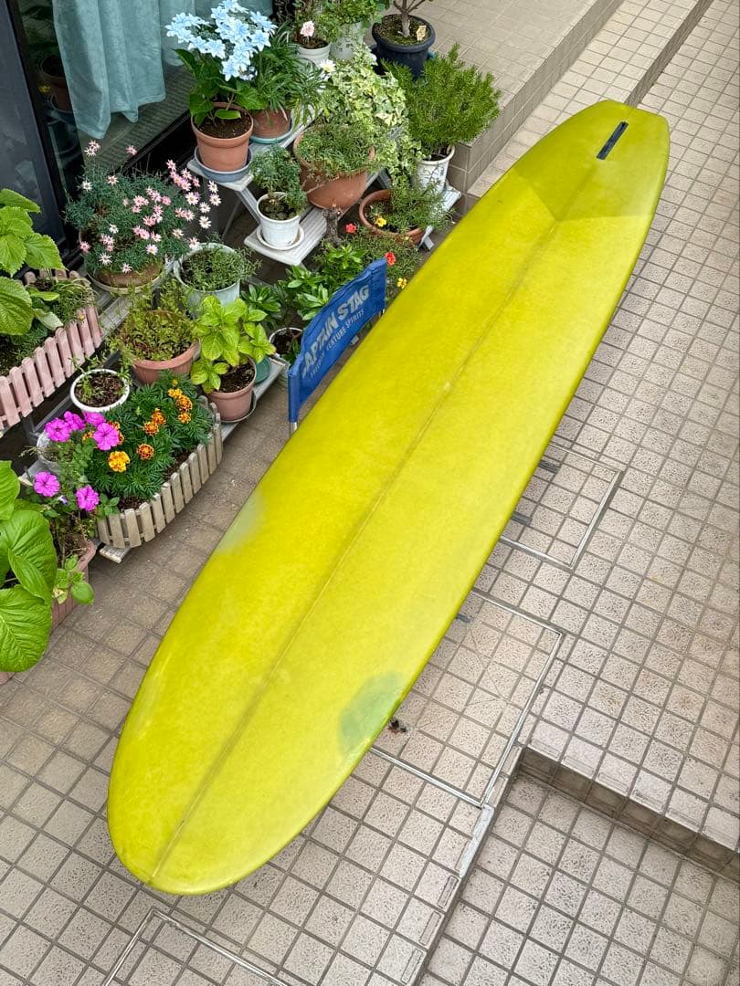 ロングボード　シーコングTIP 9.10 ボードケース付き（手渡し限定）
