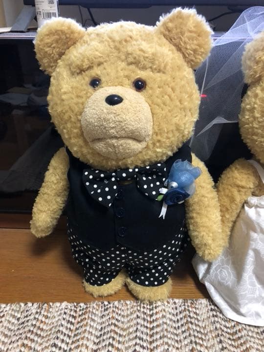 結婚式用 テッドアレンジ オーダーメイド ペアテディーベアー