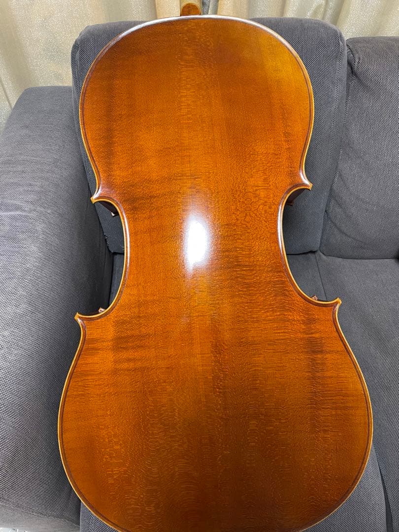 チェロ　本体ケース弓