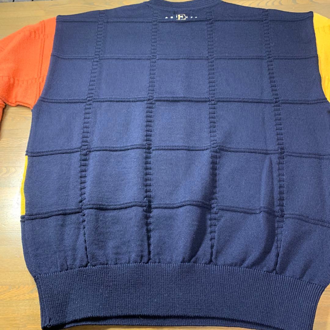 美品　epiqure ウールセーター　Ｌ相当　エピキユール　ブリヂストン