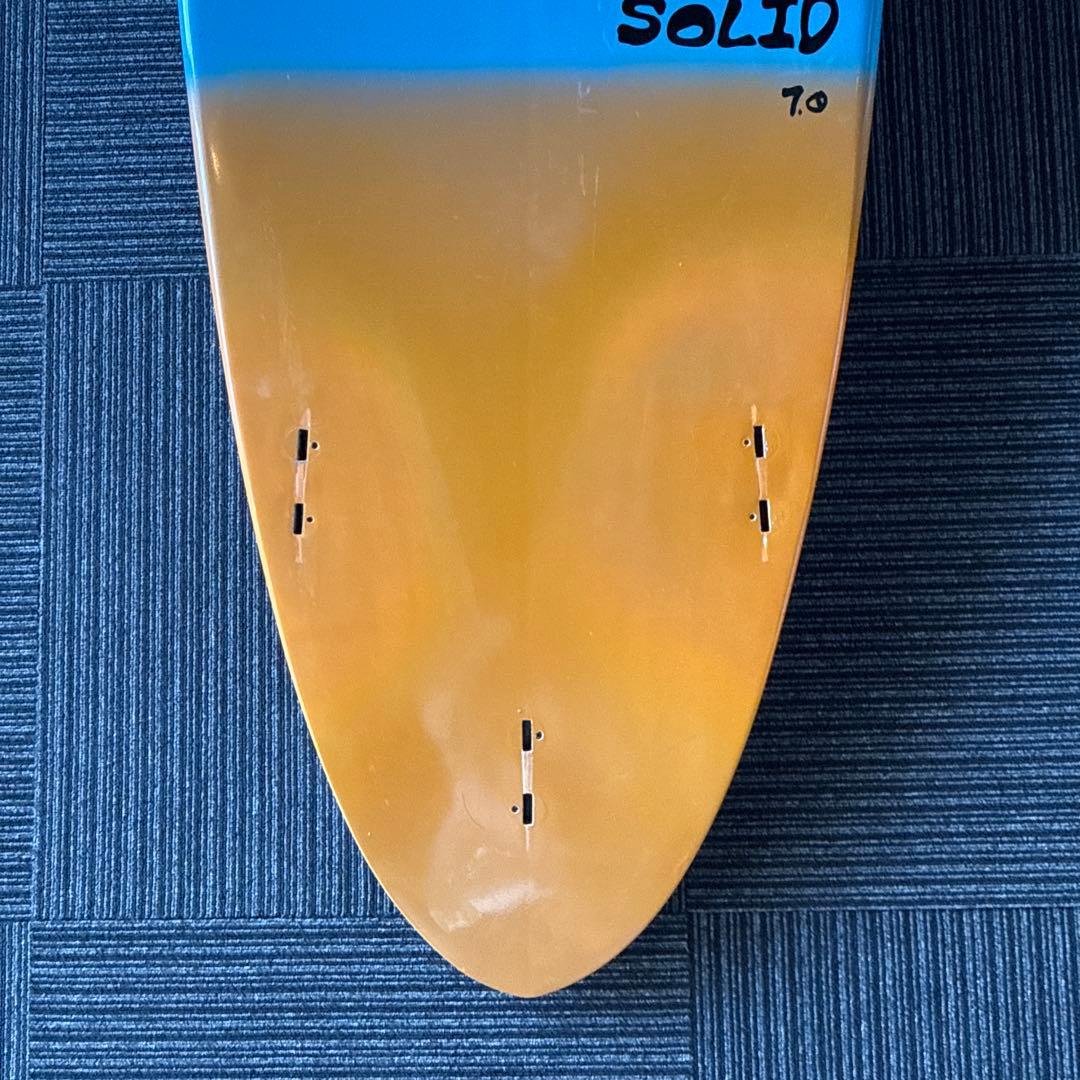 【テイクオフ練習〜ターン練習まで可能なファンボード】SOLID 7'0\"