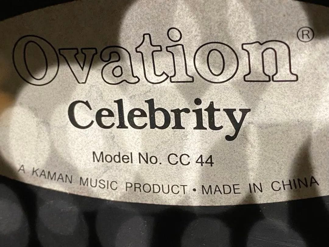 Ovation Celebrity CC44 ギターオベーション純正ハードケース