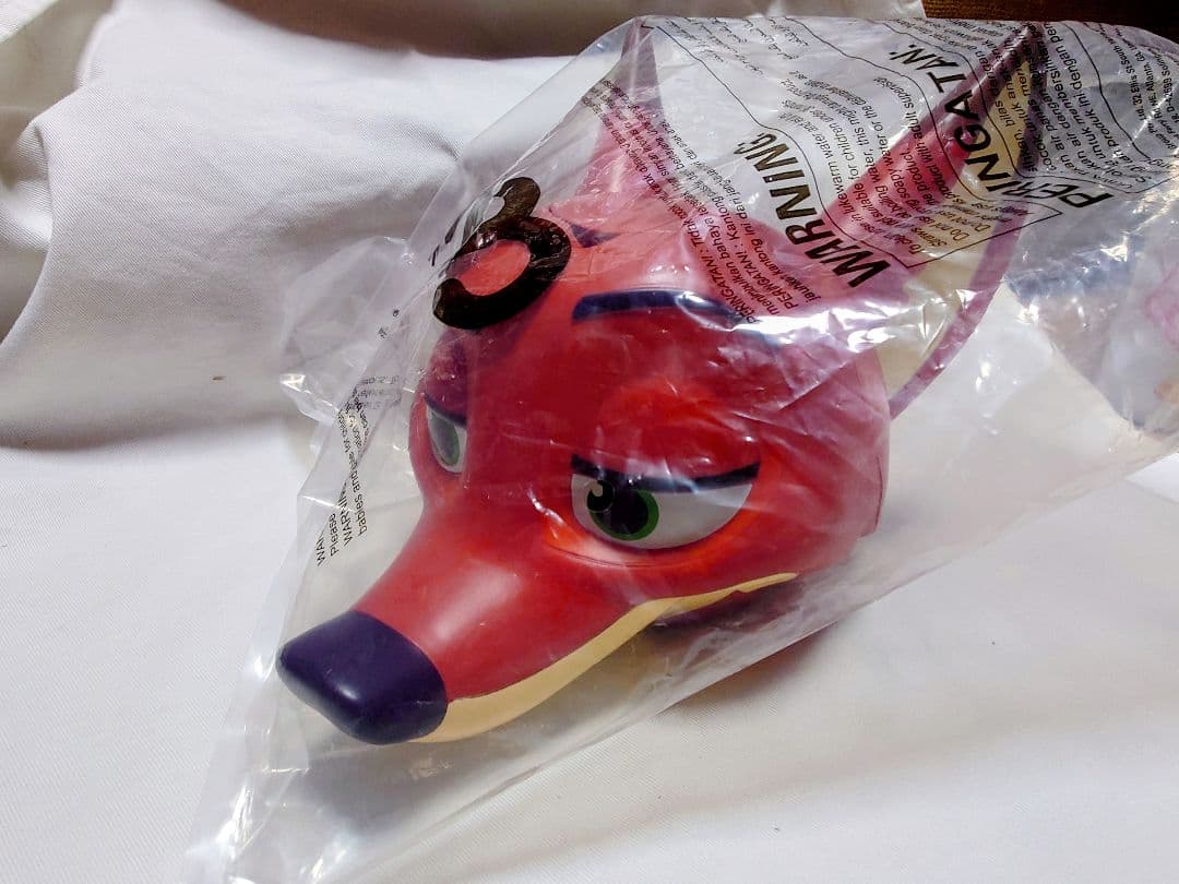 【激レア】インドネシアCGV限定 ズートピア2 ニック タンブラー（ストロー付）