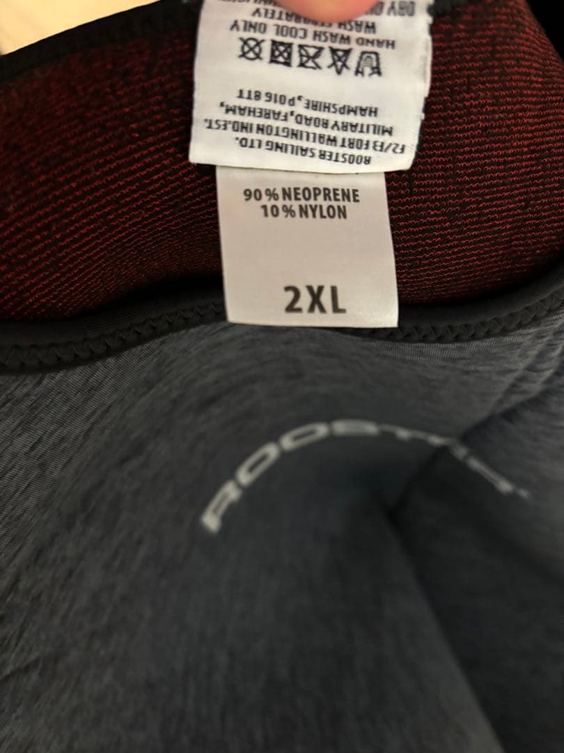 ROOSTER ロングジョン グレー/ブラック　セーリングウェア