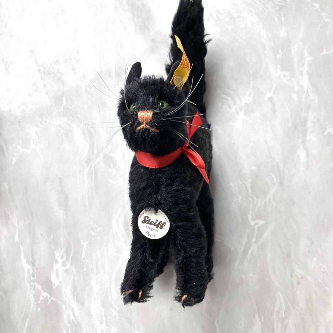 Steiff Peter Cat （シュタイフ 黒猫ピーター）
