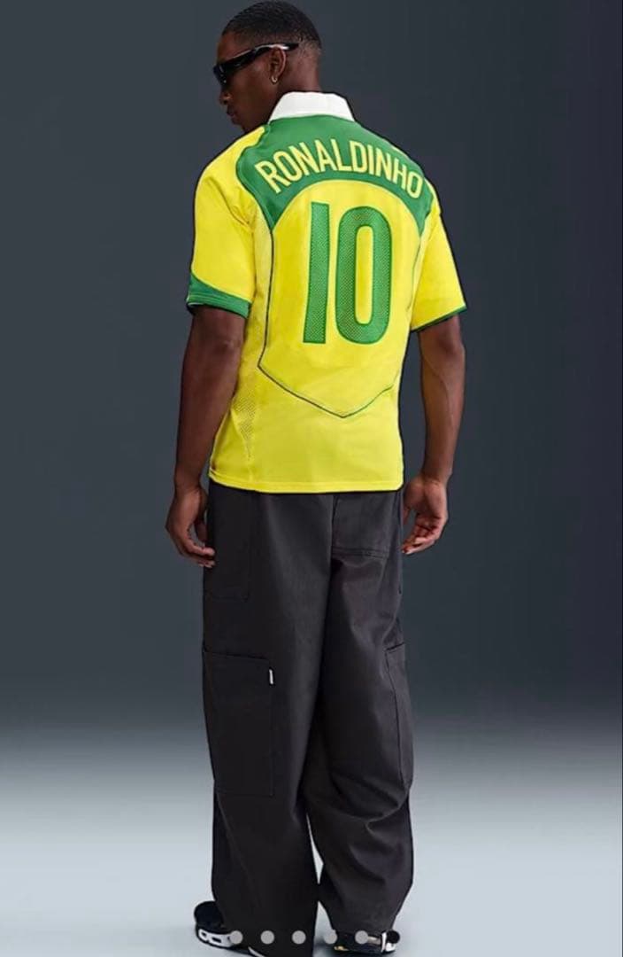 最終値下 NIKE ブラジル代表ユニホーム ロナウジーニョ 復刻