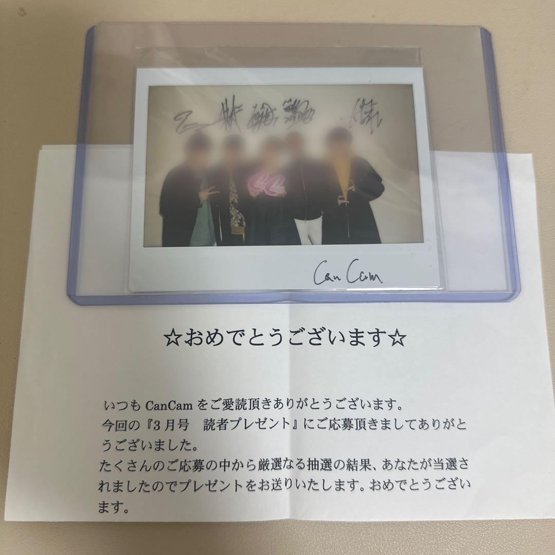 Da-iCE 直筆サイン チェキ